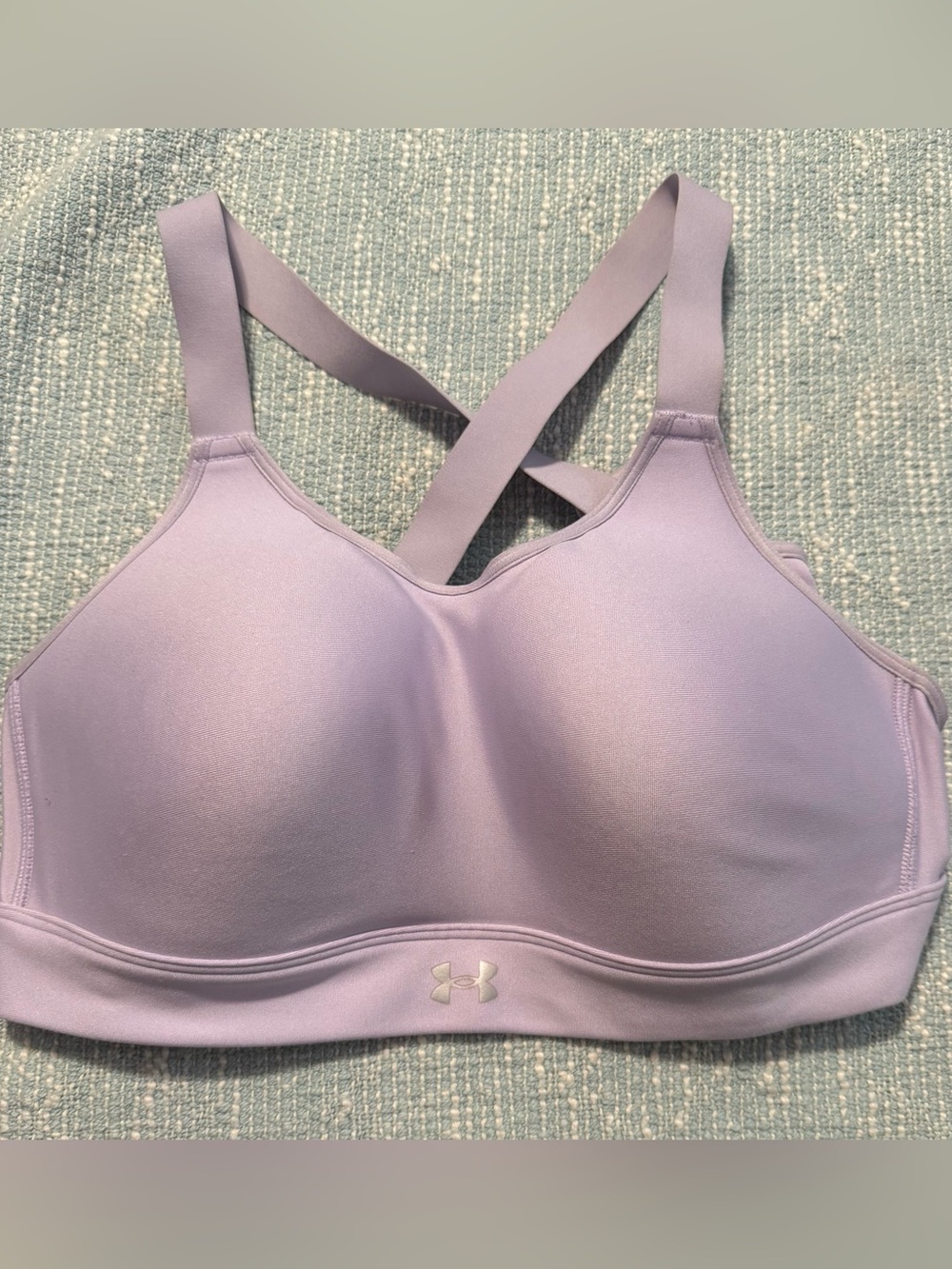 LG Lilac Cross-Back Padded Sports Bra